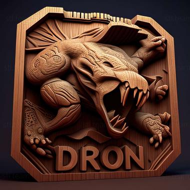 3D model ORION Dino Beatdown game (STL)